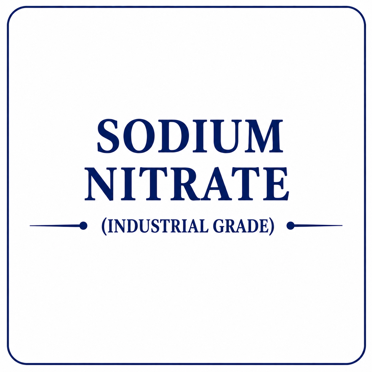 SODIUM NITRATE